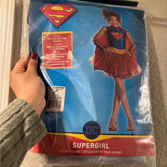 Rubie's Other - Rubie's Supergirl Costume for Kids - Red and Blue